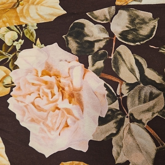 💕FAVORITE DAUGHTER💕 Long Sleeve Vibeyard Dress ~ Buganvilias Floral Print NWT - Picture 6 of 10